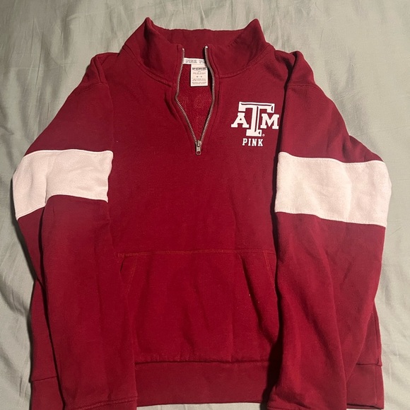 PINK Victoria's Secret Maroon Texas A&M Sweater - Picture 3 of 4